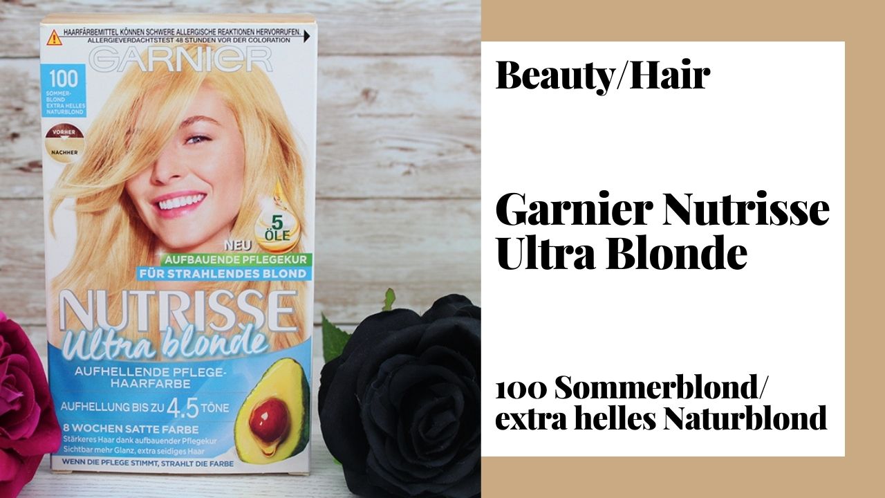 Garnier Nutrisse Ultra Blonde Sommerblond Beauty And The Beam